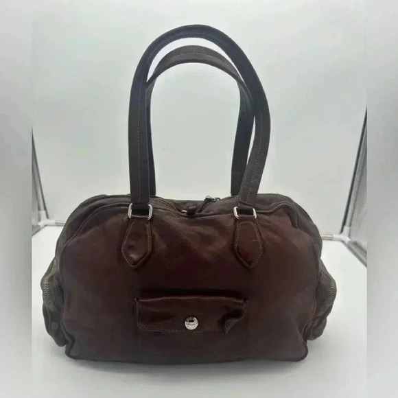 PRADA Vintage Buffalo Wash Bag, with Nappa Leather Interior - Picture 3 of 16